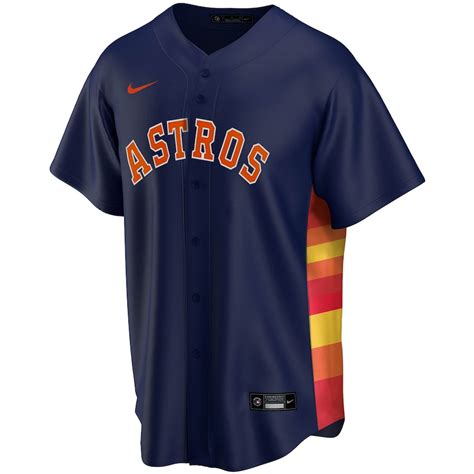 men's houston astros nike navy alternate replica team jersey|Jose Altuve Houston Astros Nike 60th Anniversary Alternate .